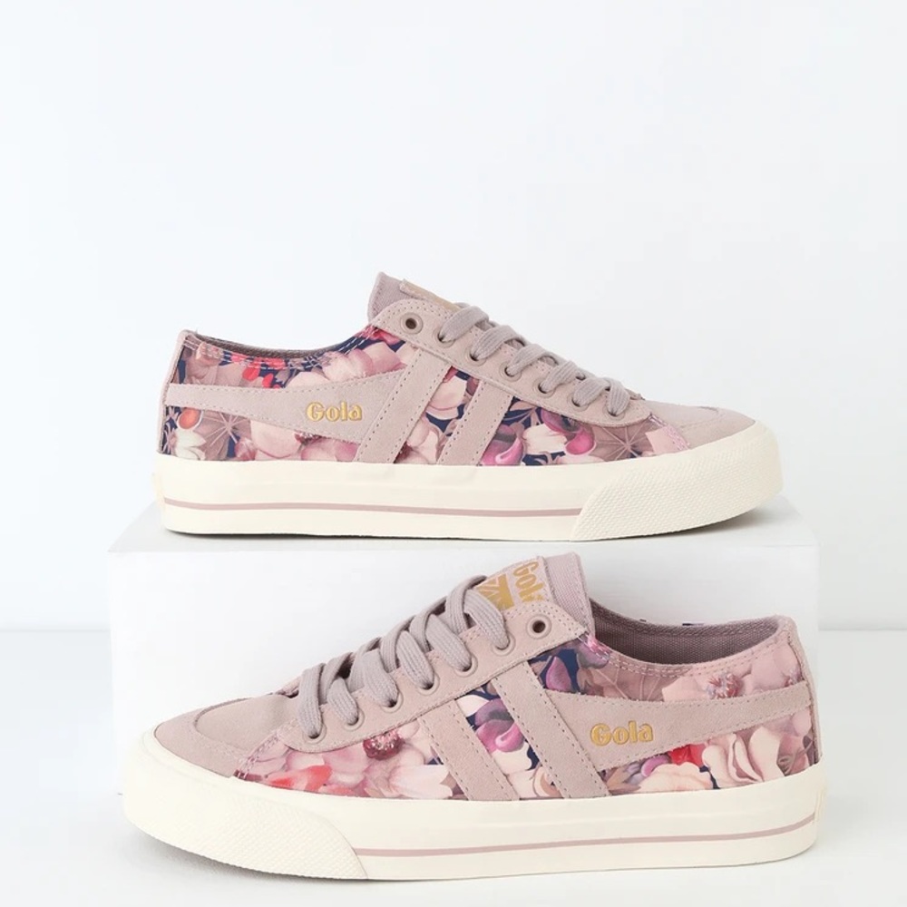Gold Quota II Liberty Leather Sneakers